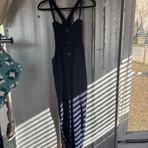 Pull&Bear Navy Blue Overalls